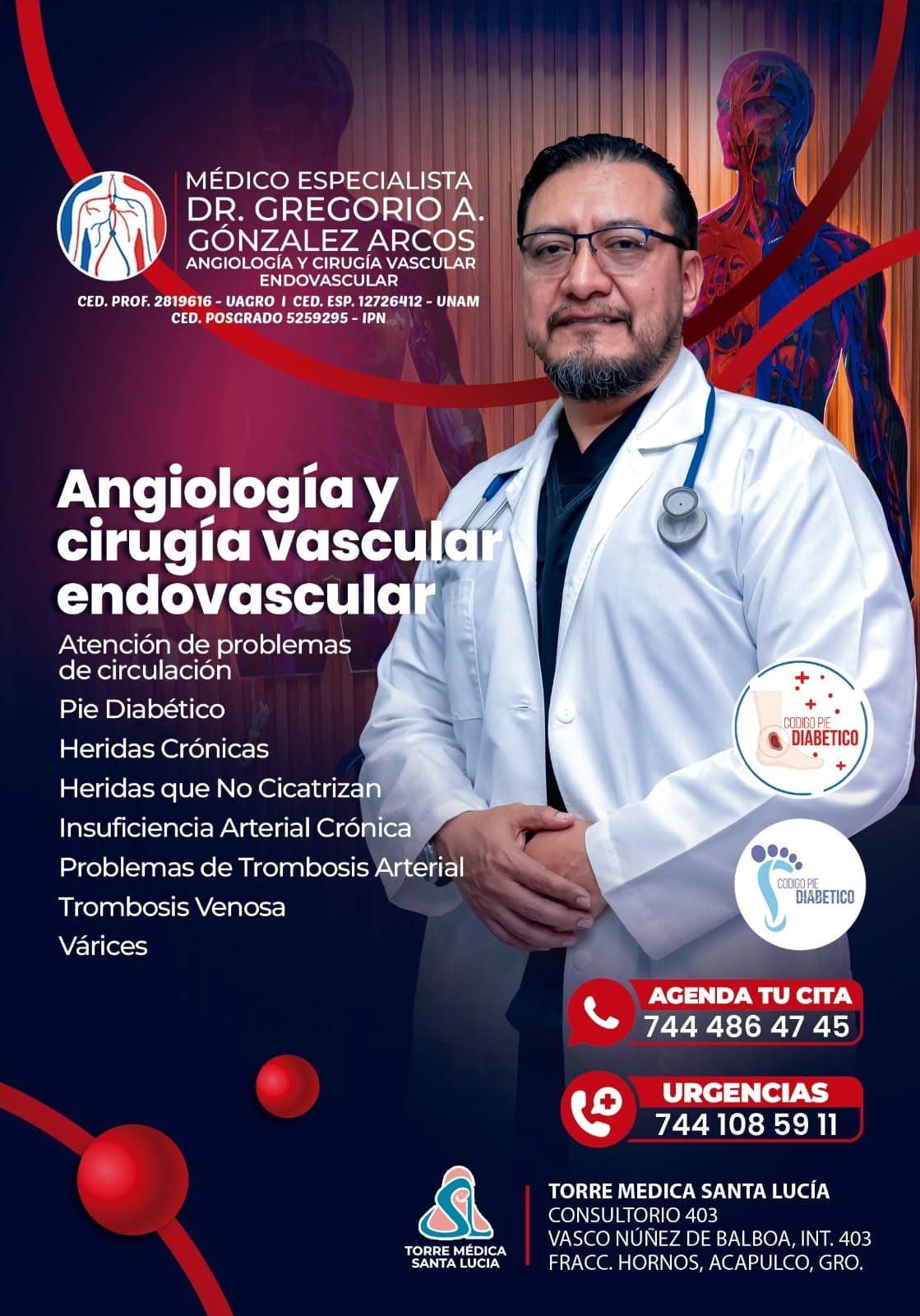 Dr. Gregorio Alberto González Arcos - Consulta Especializada